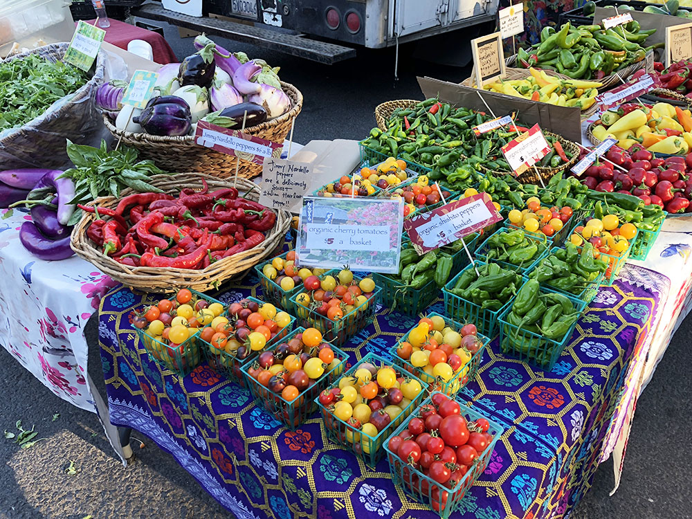 Tuesday Farmers’ Market at Sonoma Plaza
