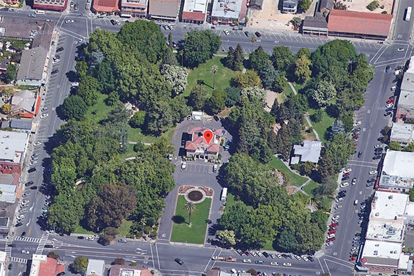 Google 3D Map - Sonoma Plaza