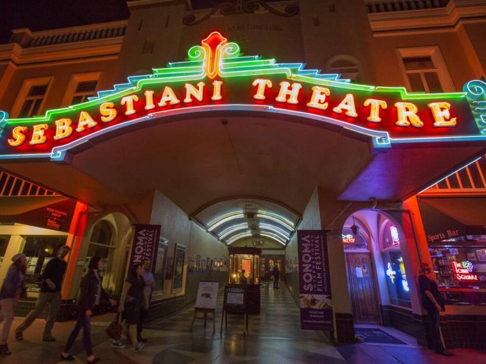 Sebastiani Theatre - Sonoma Plaza