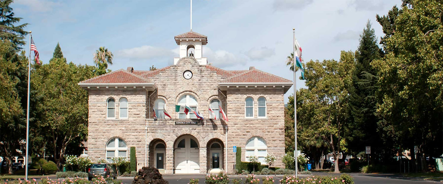Sonoma City Hall - Sonoma Plaza